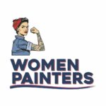 logo da empresa women painter empresa voltado para pintura de residencias
